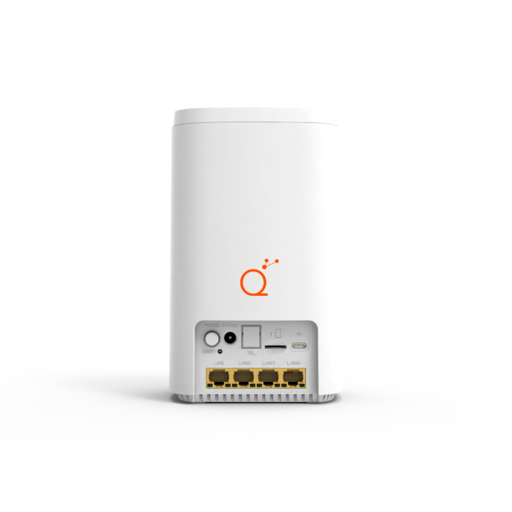 ¿Cómo cambio el nombre y contraseña SSID de mi Access Q3? Quamtum